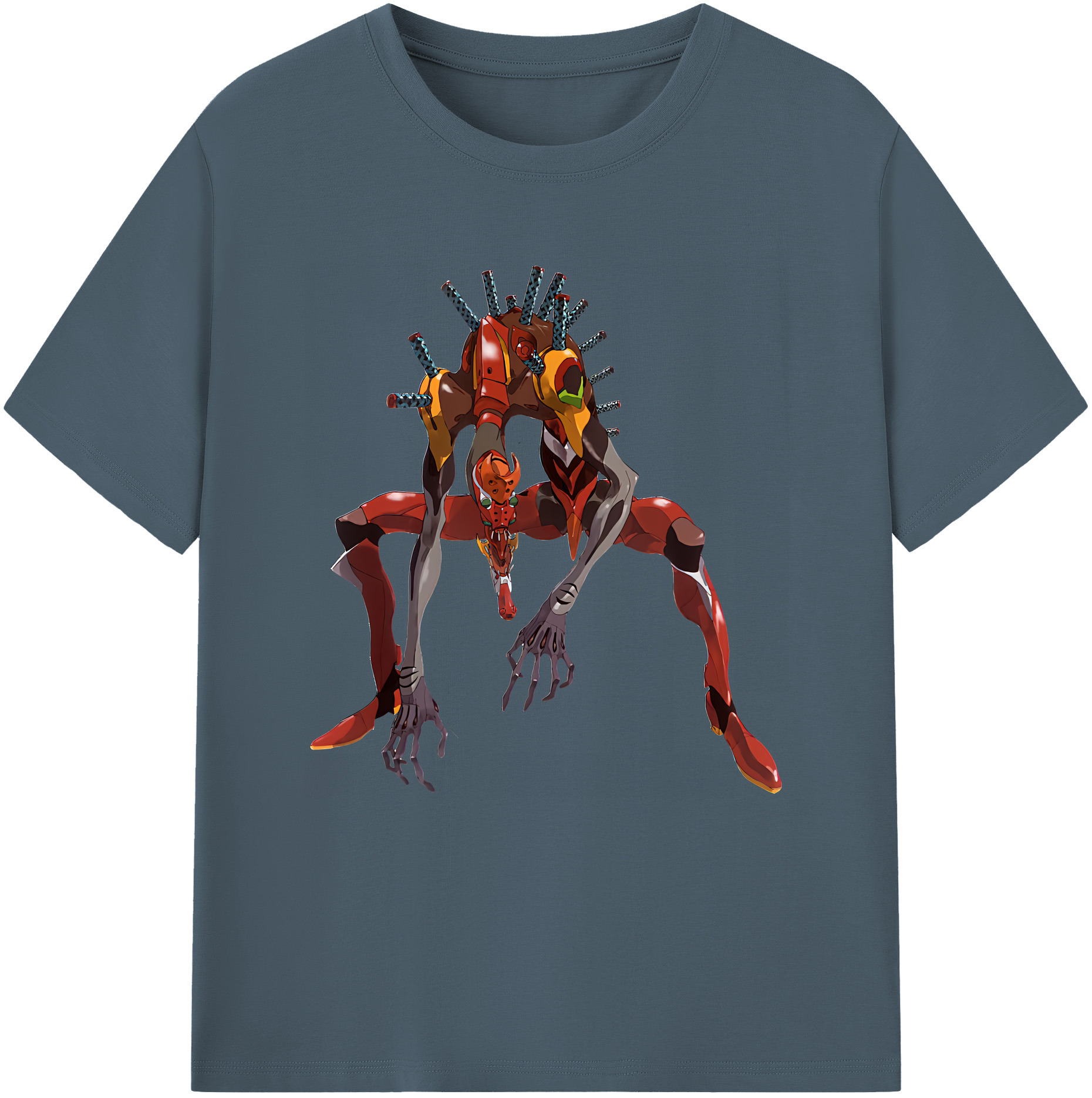 （画像用） EVA 新世紀エヴァンゲリオン 綿100％半袖Tシャツ（フロントプリント）